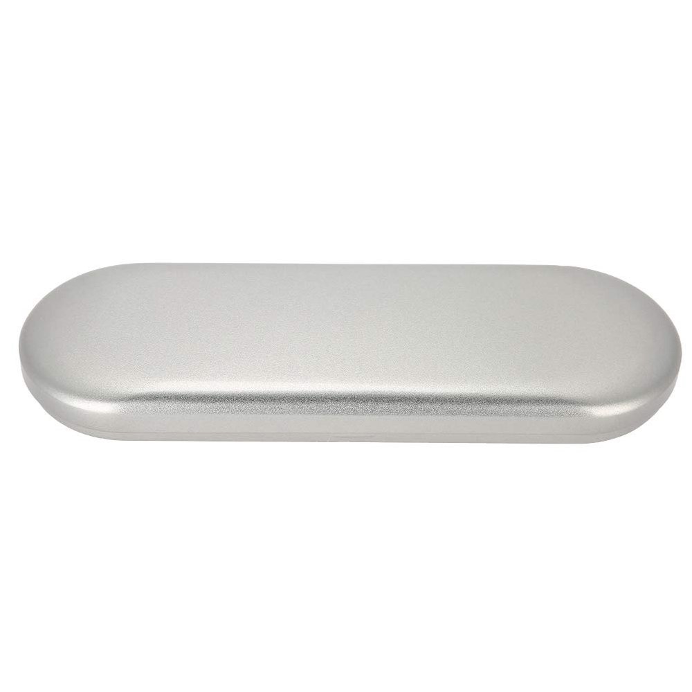 ANGGREK Tweezers Case Professional Storage Box Eyelash Extension Makeup Tool Organizer Case for Eyelashes Tweezers Scissors Lash Brush Eyeliner (Silver)