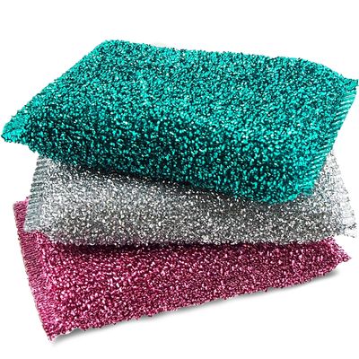 Kitchen Dish Sponges (1PK = 3 PCs) - Best Scrub Sponge - Non-Scratch Scrubber - Dishwasher Safe - Bulk Thick Basics Sponges - MADE IN KOREA