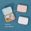 ZDQZC Waterproof Pill Case - Travel Pill Organizer Small Pill Box with Removable Compartments - Portable Pill Container Outdoor Pill Holder (4 Compartments, Blue) view 3