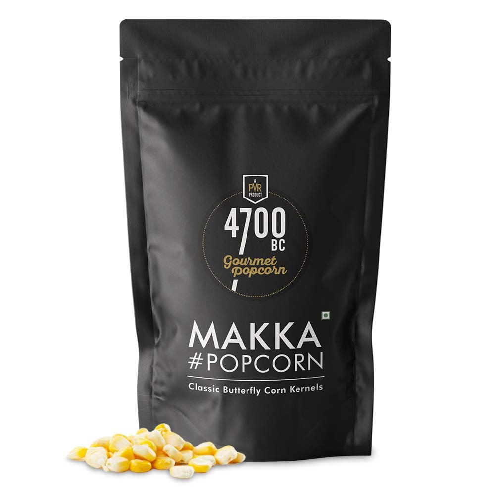 4700BC Popcorn Makka, Classic Butterfly Corn Kernels, Pouch, 975 Gm