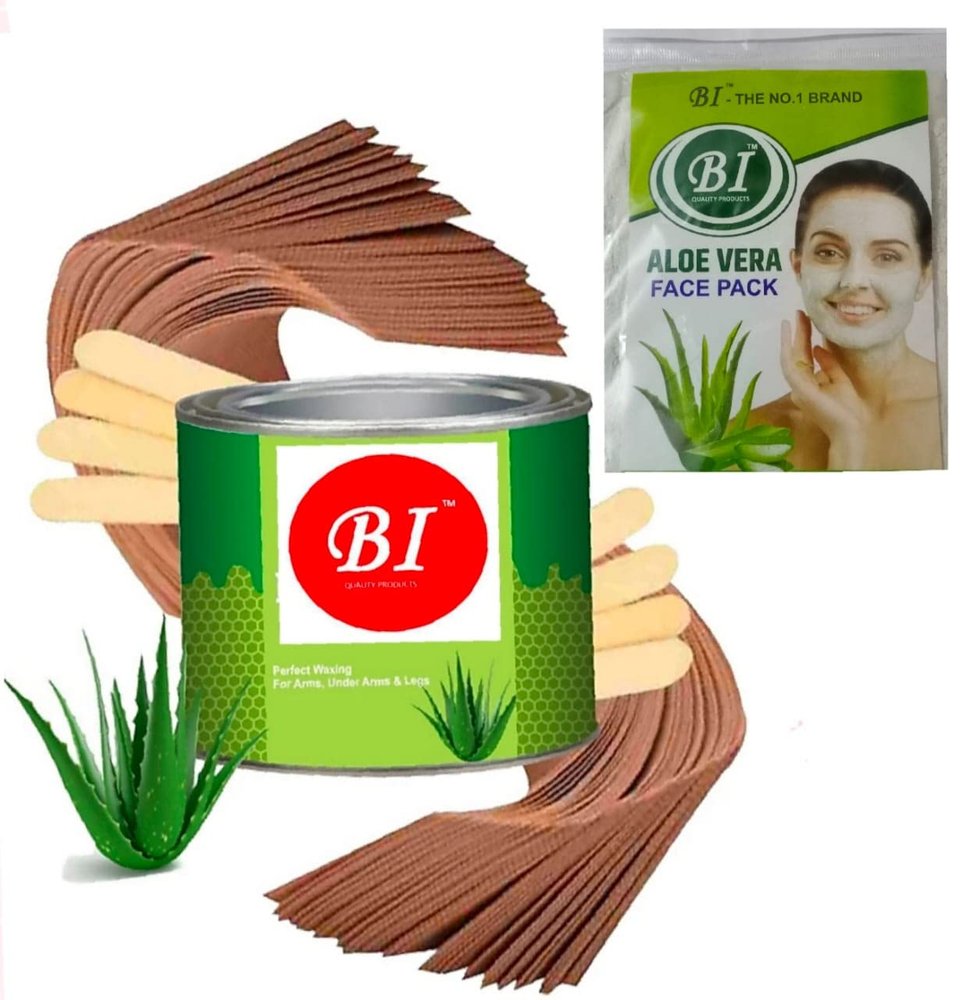Aroma mittal Aloe vera wax and wax strips combo