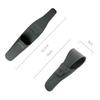 2-Pack Silicone Razor Case, Portable Soft Shaver Cover Bag Protector, Safety Waterproof Travel Razor Carrying Case(Darkblue+Darkgrey) view 3