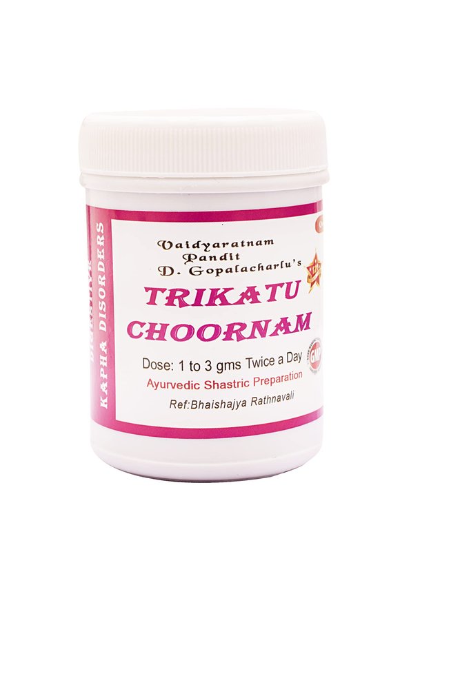 AYURVEDASRAMAM PVT LTD Trikatu Choornam Digestive Kapha Disorders 1kg