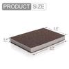 Krisler Carborundum Sponge Nano Emery Sponges Caspian Stone Pot Clean Brush Rust Eraser Grit Scouring Pads Pot Cleaning Pads with Carborundum Washing Kitchen Cleaner Tool(8pack) (Thickness-0.4 inch) view 3
