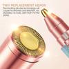 sopalmy 2 in 1 Eyebrow Trimmer for women, Eyebrow Hair Remover, Painless Portable Precision Electric Eyebrow Hair Trimmer, Facial Hair Removal for Women, Epilator for women Eyebrows with LED Light view 3