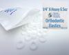 Sonic Dental - Clear 1/4" 6.5 oz - Orthodontic Elastic - Braces - Dental Rubber Bands - USA view 1