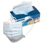 Kashi Surgicals Unisex Safe Shield Non-Woven Fabric Disposable Surgical 3 Ply Mask (Without Valve, Pack Of 50),White view 1