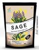 Leanbeing Dried Sage Leaves For Tea (whole) | Smudge Smudging | Energy Reiki | Removes Energy Blocks(100Gms) view 1
