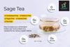 Leanbeing Dried Sage Leaves For Tea (whole) | Smudge Smudging | Energy Reiki | Removes Energy Blocks(100Gms) view 3