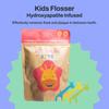 AutoBrush for Kids Strawberry Dental Flossers - First Nano-hap (Nano Hydroxyapatite) Infused Floss Picks view 2