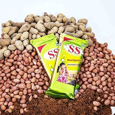 NavaFresh Basics Crispy Healthy Bars: 40 Grams each x 10 Peanut Bar