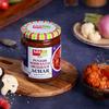 Add me Sweet & Sour Mixed Pickle of Gobhi shalgam gajar Pickle, 600gm Home Made Punjabi North Indian Pickle of Carrot, Cauliflower & Turnip with Onion and Garlic 600 G Glass Pack view 3
