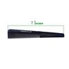 Verceys Hair Cutting Scissor For Eyebrow Moustache Trimming Beard Trimming (Silver 4-inch) Carbon Antistatic Comb (No 980) Beard Comb Shaper (1 Small Scissor And 1 Comb) view 4