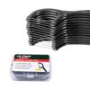 Charcoal Floss Picks Dental Floss Picks with 4 Travel Handy Cases 240 Count Flossers view 2