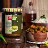 Add me Chilli Pickle in Olive Oil 500gm, Hari mirch ka Achar in Olive Oil 500 gm Glass jar Grocery | Spicy Green Chilli Pickle in Glass Bottle Pack of 1 view 3