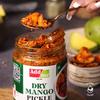 Add me Dry Rajsathani masala Aam ka Achar Less Oil 500gm Sukha Dry Mango Pickle 500g Pickles Glass jar | Tangy & Spicy Indian Achar (500g) - Made with Natural Ingredients, Preservative-Free, Perfect for Snacks & Meals view 3