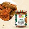 Add me Dry Rajsathani masala Aam ka Achar Less Oil 500gm Sukha Dry Mango Pickle 500g Pickles Glass jar | Tangy & Spicy Indian Achar (500g) - Made with Natural Ingredients, Preservative-Free, Perfect for Snacks & Meals view 4