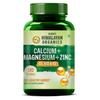 Himalayan Organics Calcium Magnesium Zinc Vitamin D3 & B12-120 Vegetarian Tablets view 1