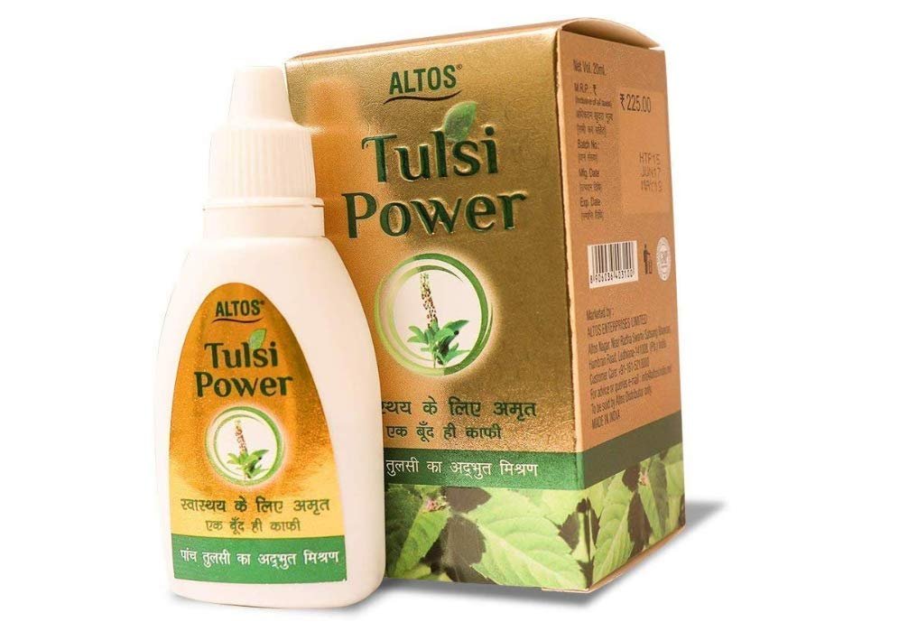 Altos ayurvedic tulsi drop for immunity booster (set of 2 pcs)