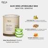 Rica Aloe Vera Liposoluble Painless Hair Removal Wax For Men & Women| Quick & Easy Tan Removal Waxing for Sensitive Skin| Pack of 2 view 2