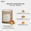 Rica Argan Oil Liposoluble Painless Hair Removal Wax For Men & Women| Quick & Easy Tan Removal Waxing for Sensitive Skin| 800 ml, Pack of 2 view 2