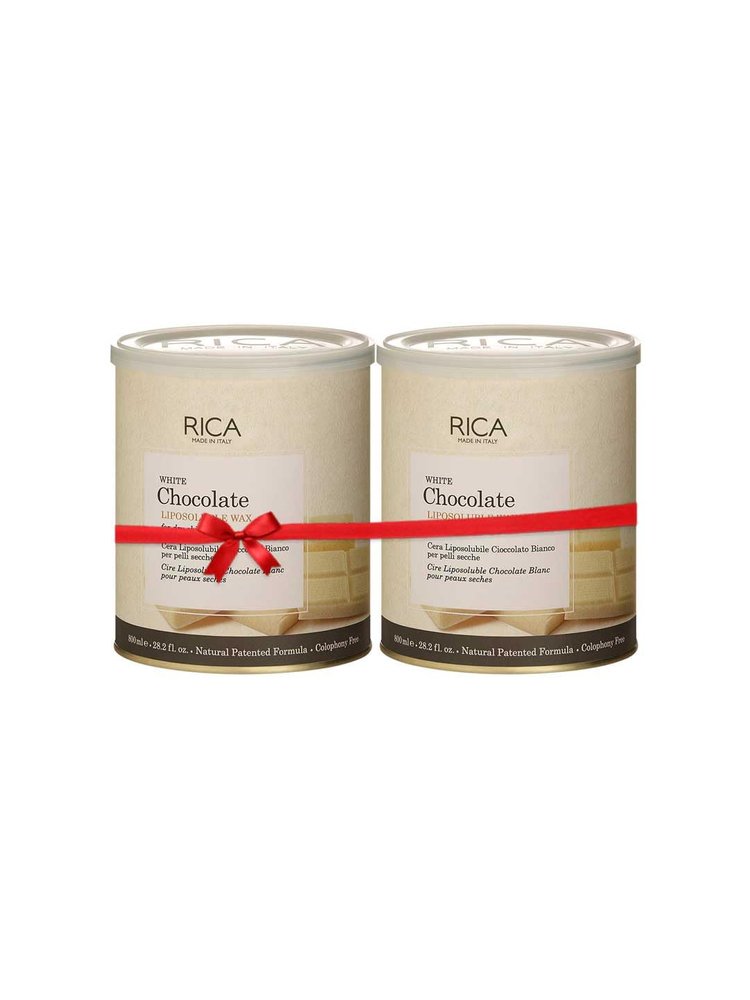 Rica White Chocolate Wax for Sensitive Skin  Set of 2