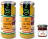 Yugmantra Organic Foods 100 % Pure Natural A2 Milk Sahiwal Cow's Grass-Fed Desi Ghee Prepared Curd by Traditional Bilona Padati (Method)Immunity Superfood - in Glass Bottle ( 250 mlx 2 =500 ml ) with Free 55 Gm Raw Honey view 1