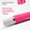 Havells Lady Facial Hair Remover | Rotary Blades for Clean and Smooth Touch for Upper Lips, Chin & Cheeks | Wet & Dry Use | Battery Powered | Mirror Included | Hot Pink | FD5000 view 2