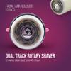 Havells Lady Facial Hair Remover | Rotary Blades for Clean and Smooth Touch for Upper Lips, Chin & Cheeks | Wet & Dry Use | Battery Powered | Mirror Included | Hot Pink | FD5000 view 4