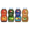 Add me 4 in 1 Chutneys of Khatti Meethi sonth Chutney + Dhania Pudina Sauce + Mixed Pickle + Mango Methi Dana Pickles | 200-240G Each Pack | Classic Indian Chutneys Travel Pack view 1