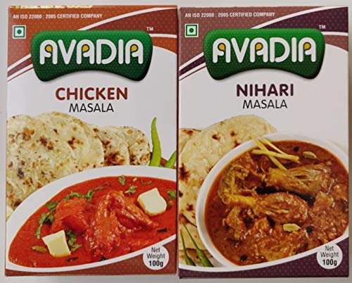 Avadia Non Veg Combo(Chicken Masala, nihari Masala) - 100 grm