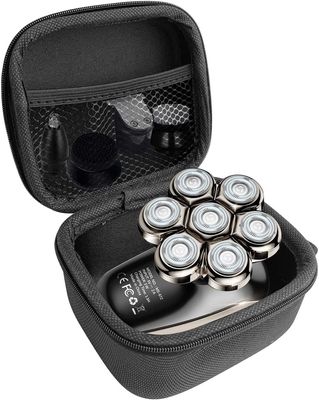 FitSand Hard Case Compatible for Kibiy Head Shaver Upgrade 5-in-1 Mens Electric Shaver