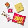 Ottogi Jin Ramen Korean Style Instant Noodles Spicy Flavour, Best Tasting Soup Traditional 120g, 18+2 free=20 Pack (2.4kg) | Vegetarian Noodle | The product of Korea view 4