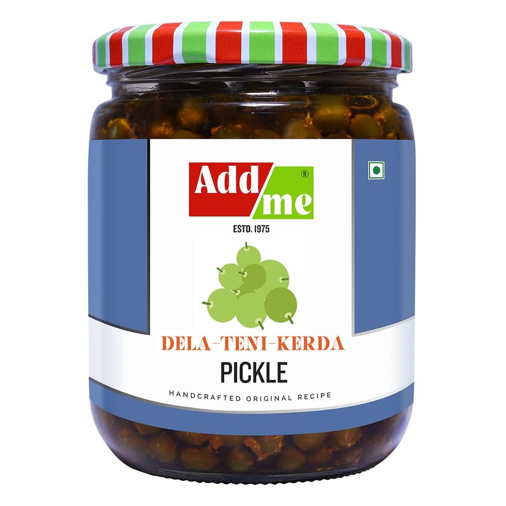 Add me Rajasthani Masala Ker Pickles 500gm Glass Jar Homemade kair Dela Tenti marwadi achar Pickle 500 gm