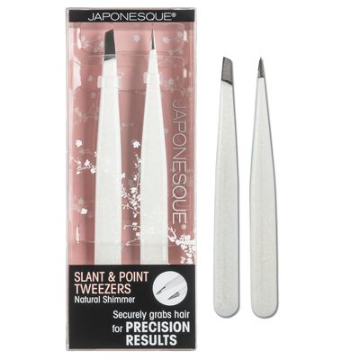JAPONESQUE Japonesque Brow Perfecting Tweezer Duo, 1 oz.