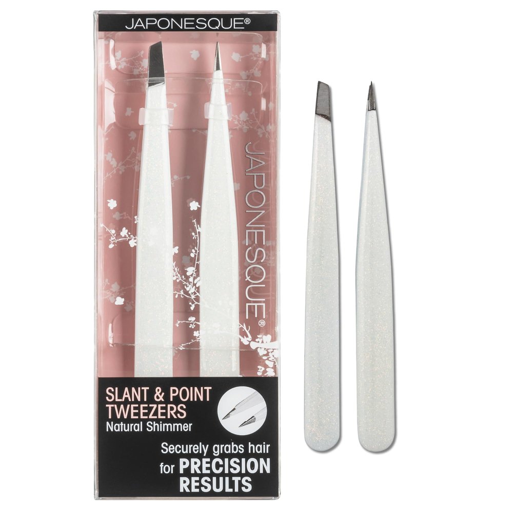 JAPONESQUE Japonesque Brow Perfecting Tweezer Duo, 1 oz.