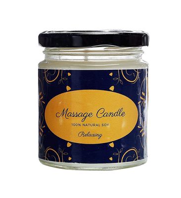 Floryn Decor Soy Massage Candle (Pure Natural Wax & Essential Oils)