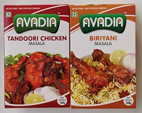 Avadia Non Veg Combo(biriyani Masala, Tandoori Chicken Masala) - 100 grm