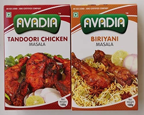 Avadia Non Veg Combo(biriyani Masala, Tandoori Chicken Masala) - 100 grm