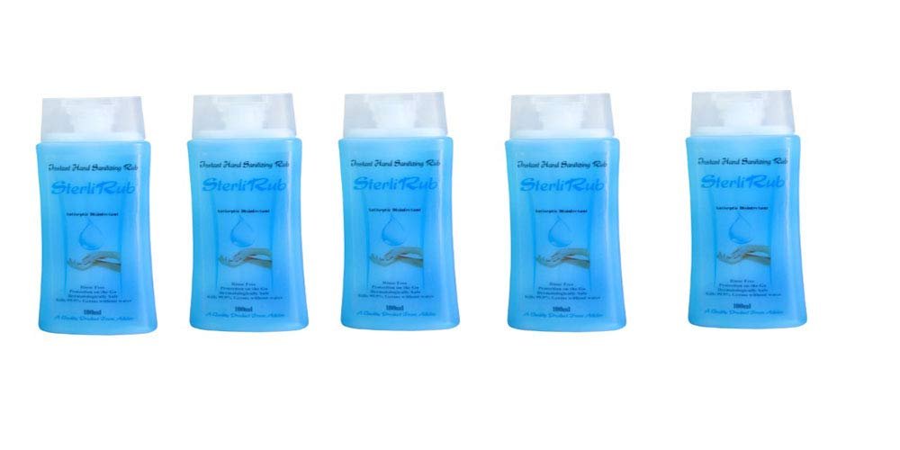 Adidev Instant Hand sanitizer Rub 500ml (Pack Of -5)