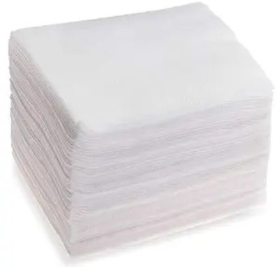 Dhwani Enterprise 1 Ply Tissue Paper Napkins (Pack of 10) WITH CHECK DUSTER CLOTH FREE