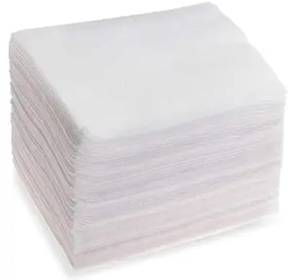 Dhwani Enterprise 1 Ply Tissue Paper Napkins (Pack of 10) WITH CHECK DUSTER CLOTH FREE