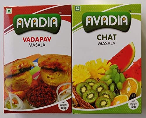 Avadia Veg Combo(vadapav Masala, Chat Masala) - 100 grm
