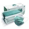 Disposable 4 Ply Single Use Surgical Face Mask (Pack of 50), Elastic Earloops, Green view 1