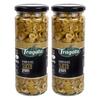 Fragata Sliced Green Spanish Olives 450g | Combo Pack of 2 | Ready to Eat, Healthy Snack | Gluten Free Fresh Olives | Olives for Pizza, Salads and Pasta view 1