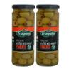 Fragata Spanish Olives Stuffed with Minced Pimiento 450g | Combo Pack of 2 | Spanish Olives | Gluten-Free | Olives for Pizza, Salads and Pasta view 1