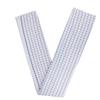 Strotam Pure Cotton Checkered Handloom Single Bed Size Skin Friendly Soft Summer Blanket/Topsheet/Comforter/Chadar/Khes/Throw/Draw Sheet Large Size (Bankura Chadar, Pack of 2) White-Blue view 3