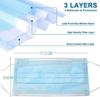 3 Ply Disposable Face Mask Universal Breathable & Comfortable Non Surgical Safety Mask with Earloop & Nose Pin (75 Pcs) view 4