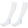 Compression Socks, Knee-High Socks Varicose Veins Socks Healthcare Socks with Inspect Toe Hole, Flexibility, Durability for Blood Circulation(L) view 1