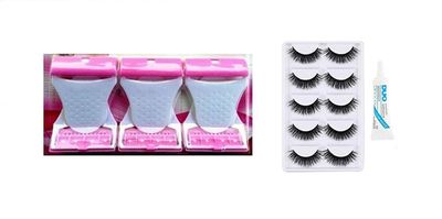 Disposable Body & Bikini Shaving Razor For Women,5Pcs False Eyelash, Eyelash Glue